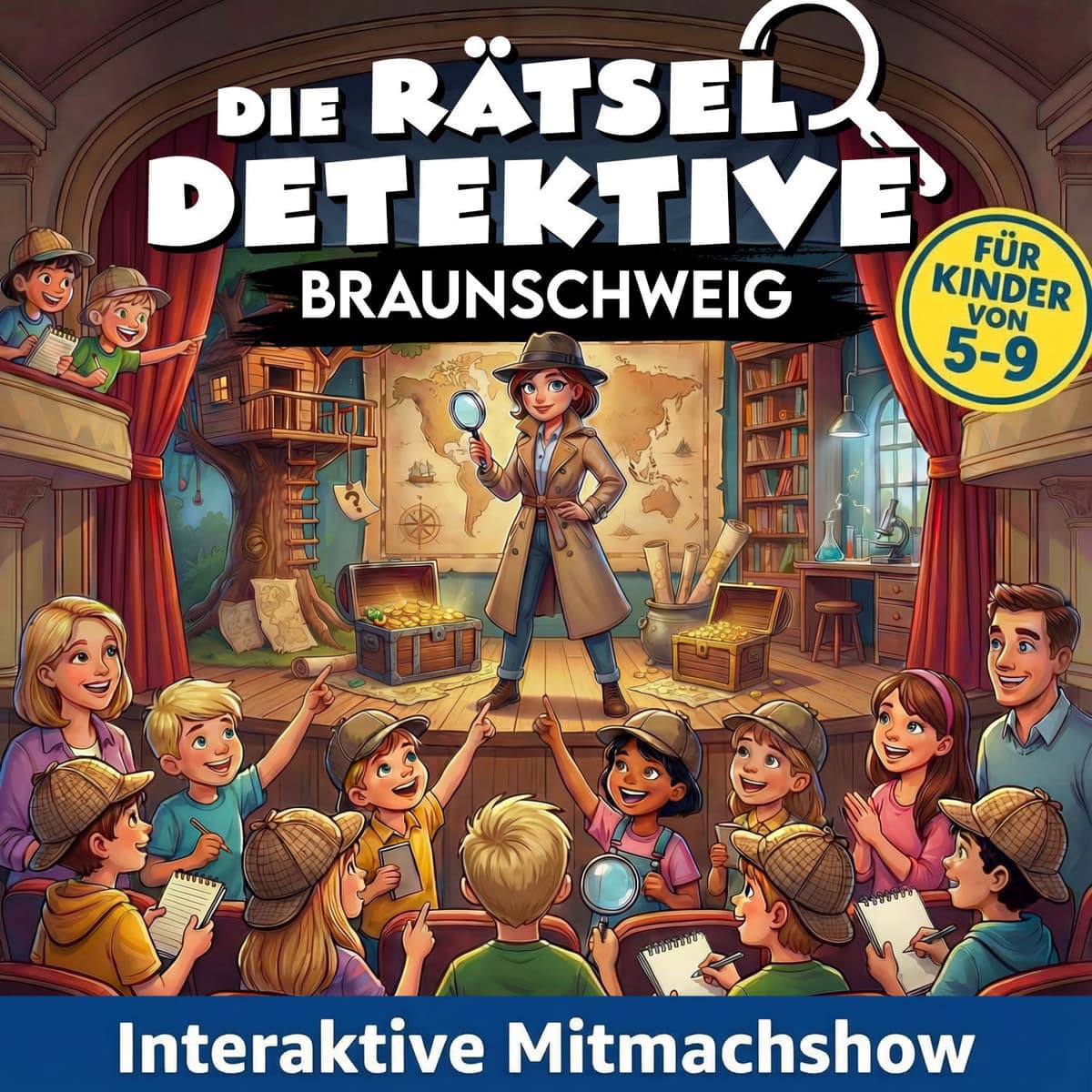 Die Rätseldetektive – Das große Mitmach-Abenteuer: Braunschweig