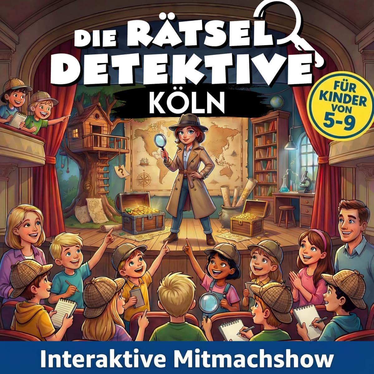 Die Rätseldetektive – Das große Mitmach-Abenteuer: Köln